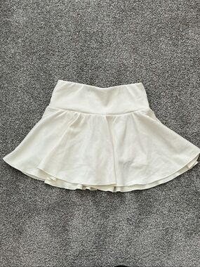 Cream AS REVIVAL Circle Skater Skirt